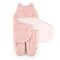 Tadpoles Super Soft Plush Sherpa Swaddle Wrap - Blush | 100% Microfiber Plush Polyester Sherpa | Soft, Smooth & Durable | Fits Babies 0-12 Months | Ideal for Use in a Stroller, Car Seat or Crib